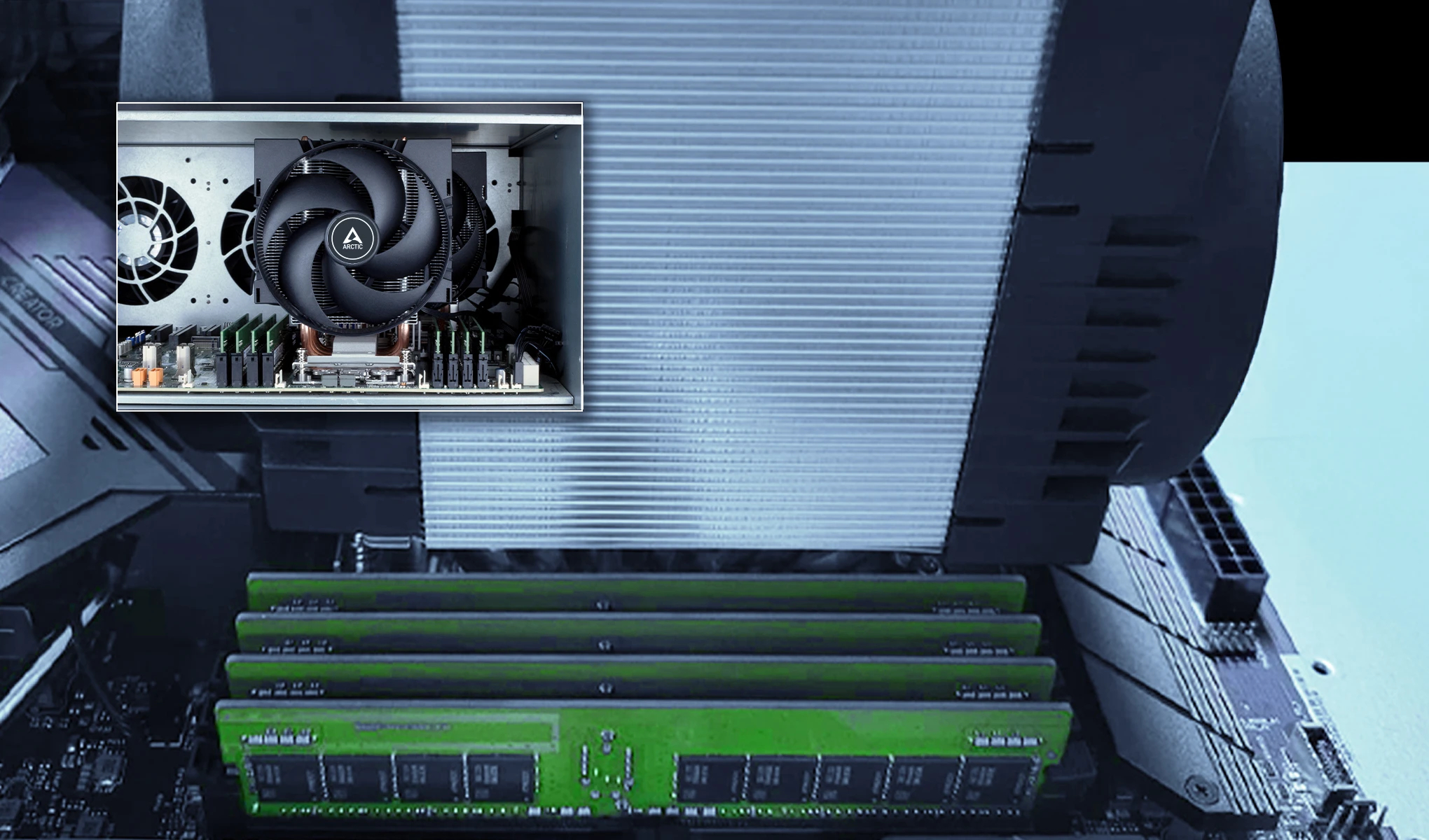 Ψυγείο επεξεργαστή Arctic Freezer 4U SP5 Server CPU Cooler - ACFRE00158A