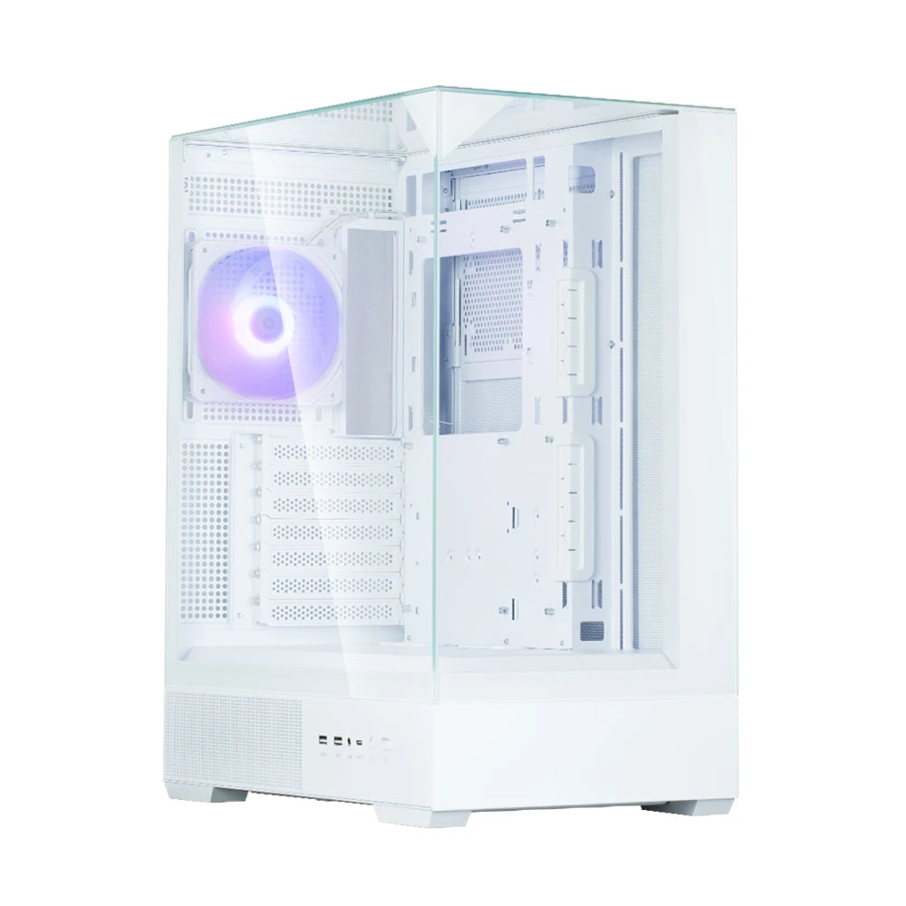 Boîtier Zalman P40 Prism White Case ATX