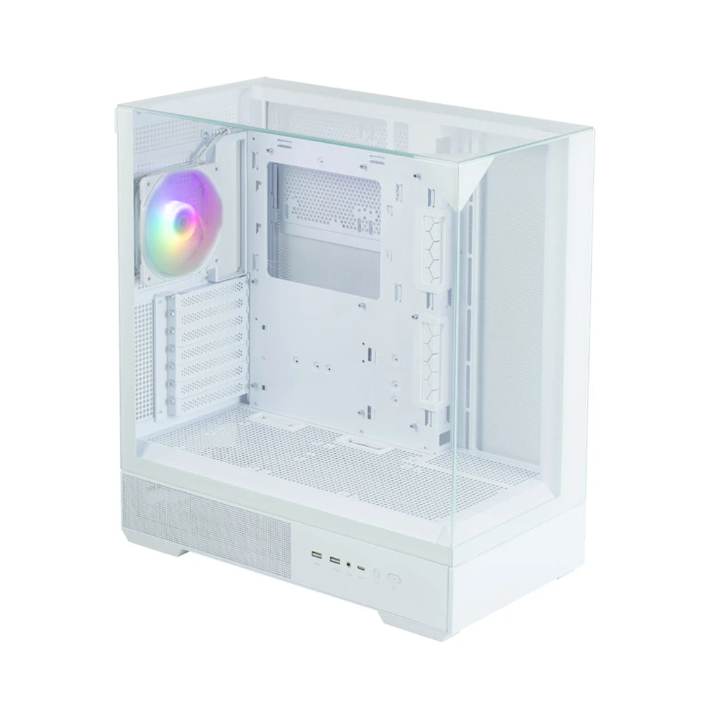 Boîtier Zalman P40 Prism White Case ATX