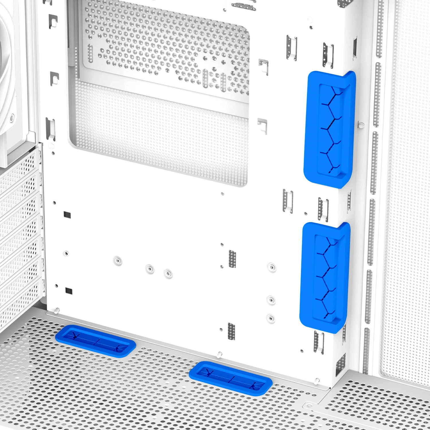 Boîtier Zalman P40 Prism White Case ATX