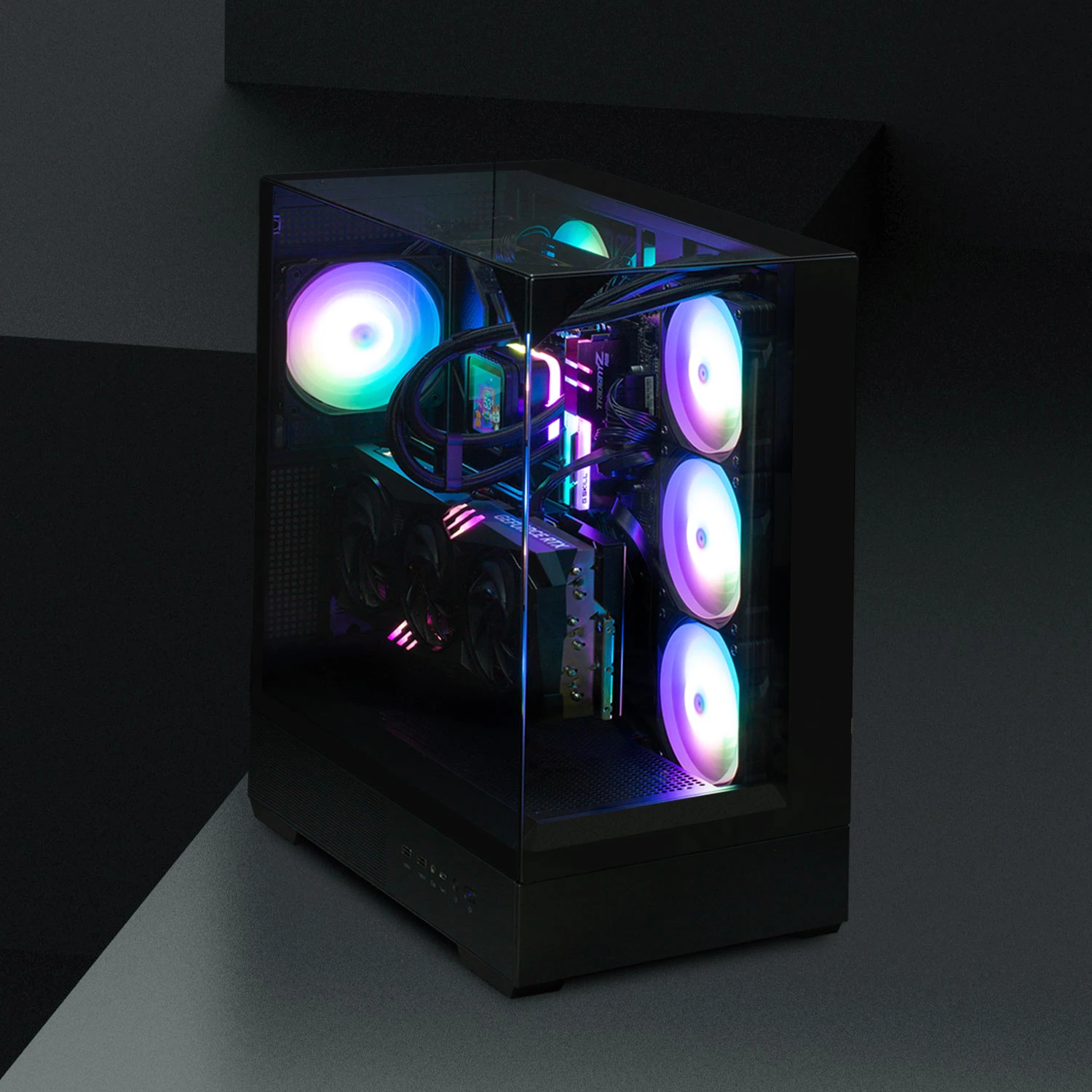 Кутия Zalman P40 Prism Black Case ATX