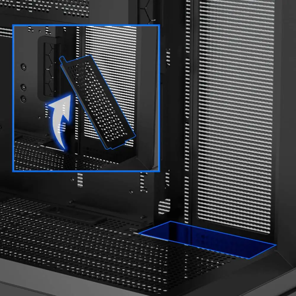 Кутия Zalman P40 Prism Black Case ATX