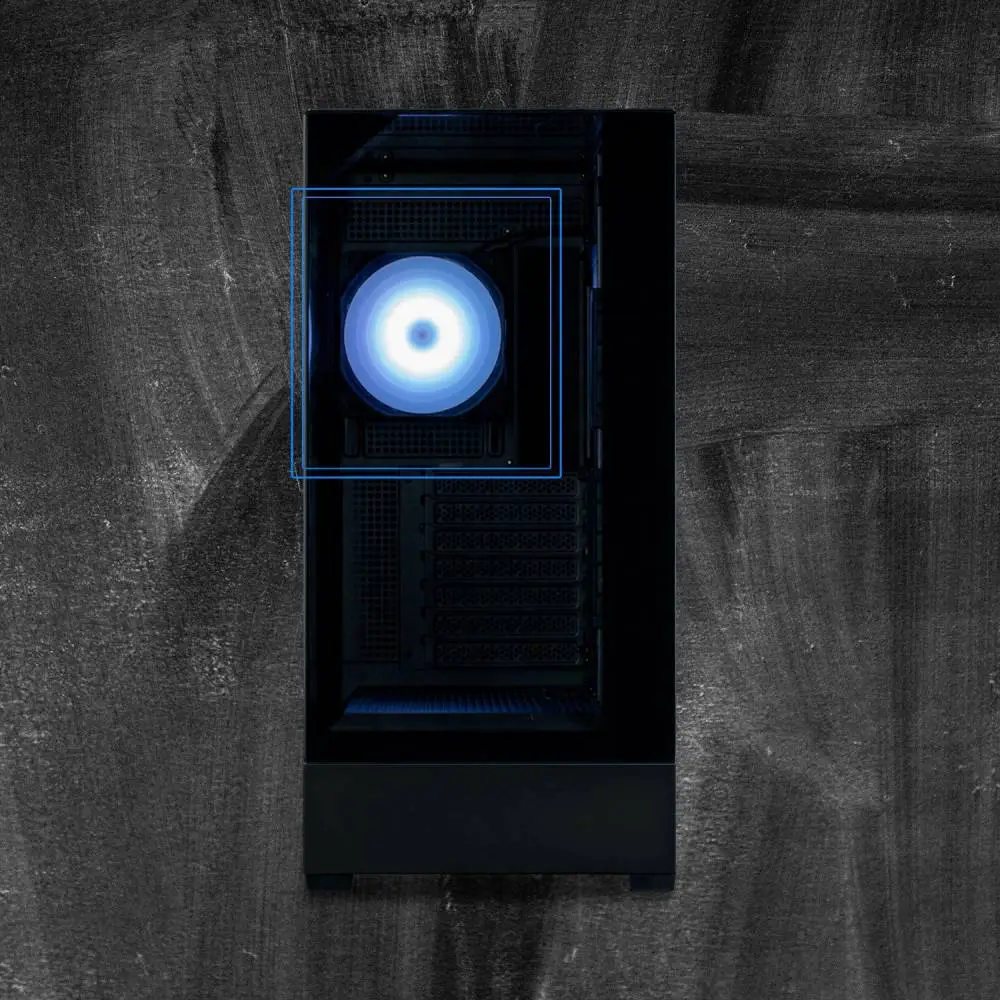 Кутия Zalman P40 Prism Black Case ATX
