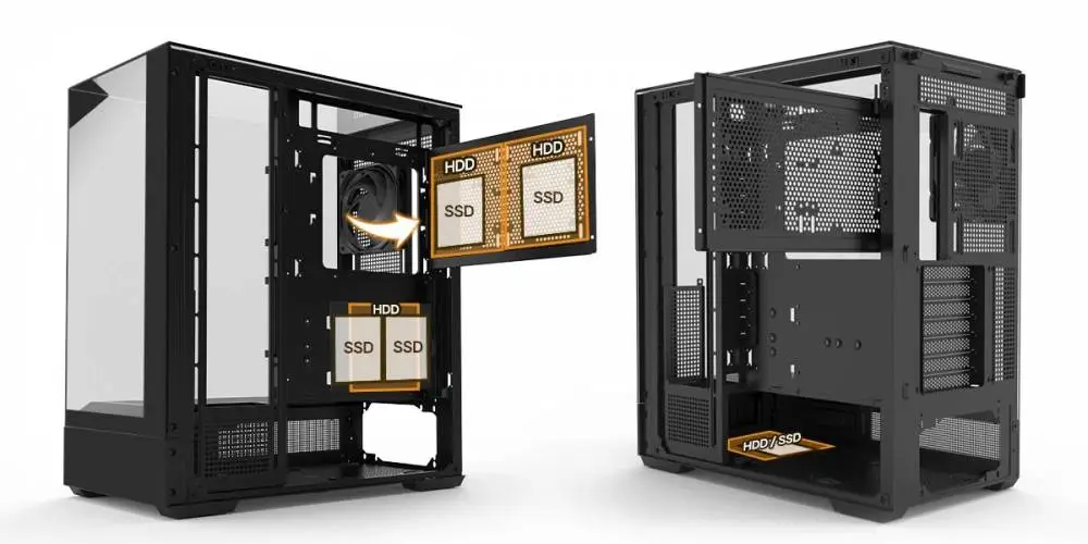 Кутия Zalman P40 Prism Black Case ATX