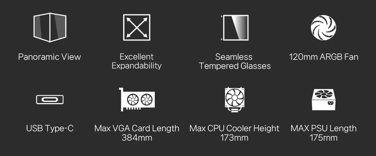 Корпус Zalman P10 White Case mATX
