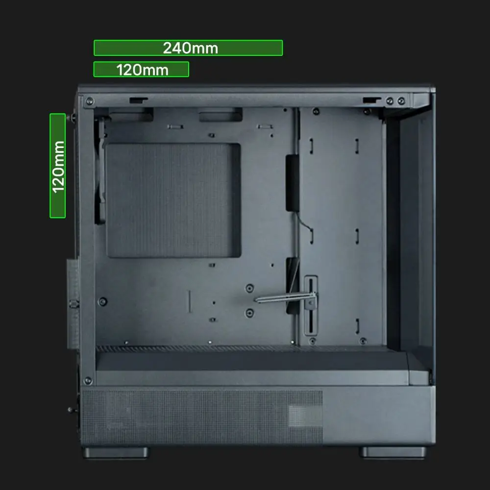Кутия Zalman P10 Black Case mATX