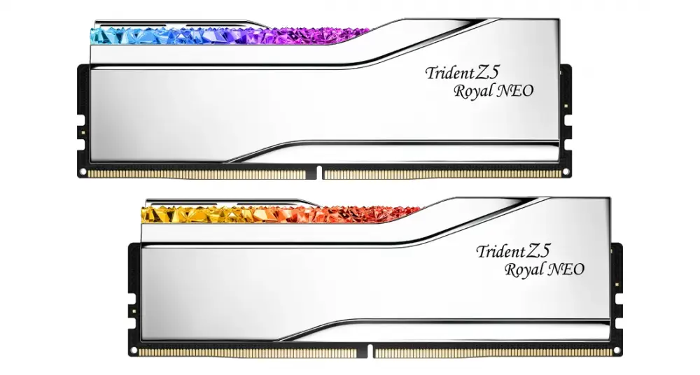 Памет G.SKILL Trident Z5 Royal Neo 32GB (2x16GB) DDR5 6400MHz CL30 EXPO - F5-6400J3039G16GX2-TR5NS