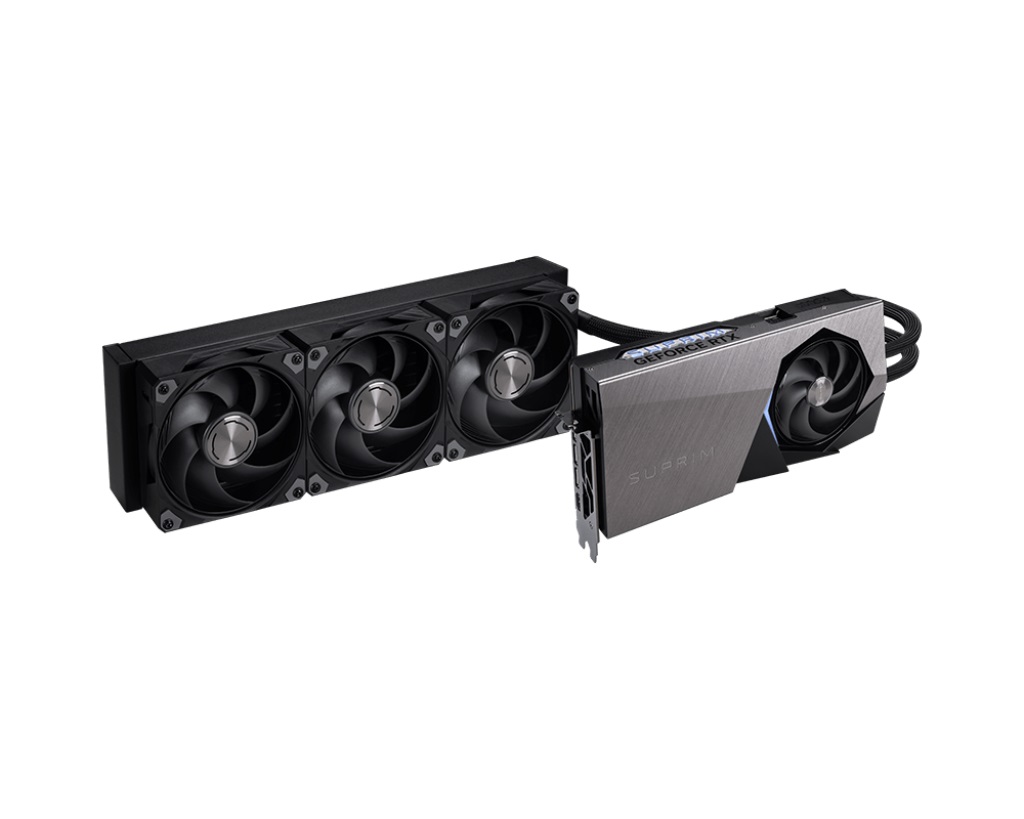 Видео карта MSI GeForce RTX 5090 32G SUPRIM LIQUID SOC - 912-V530-011