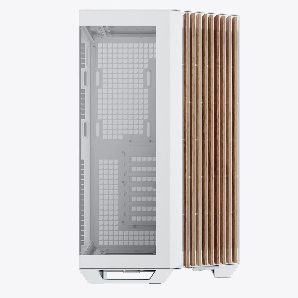 Boîtier APNX V1-W - Wood White Case ATX