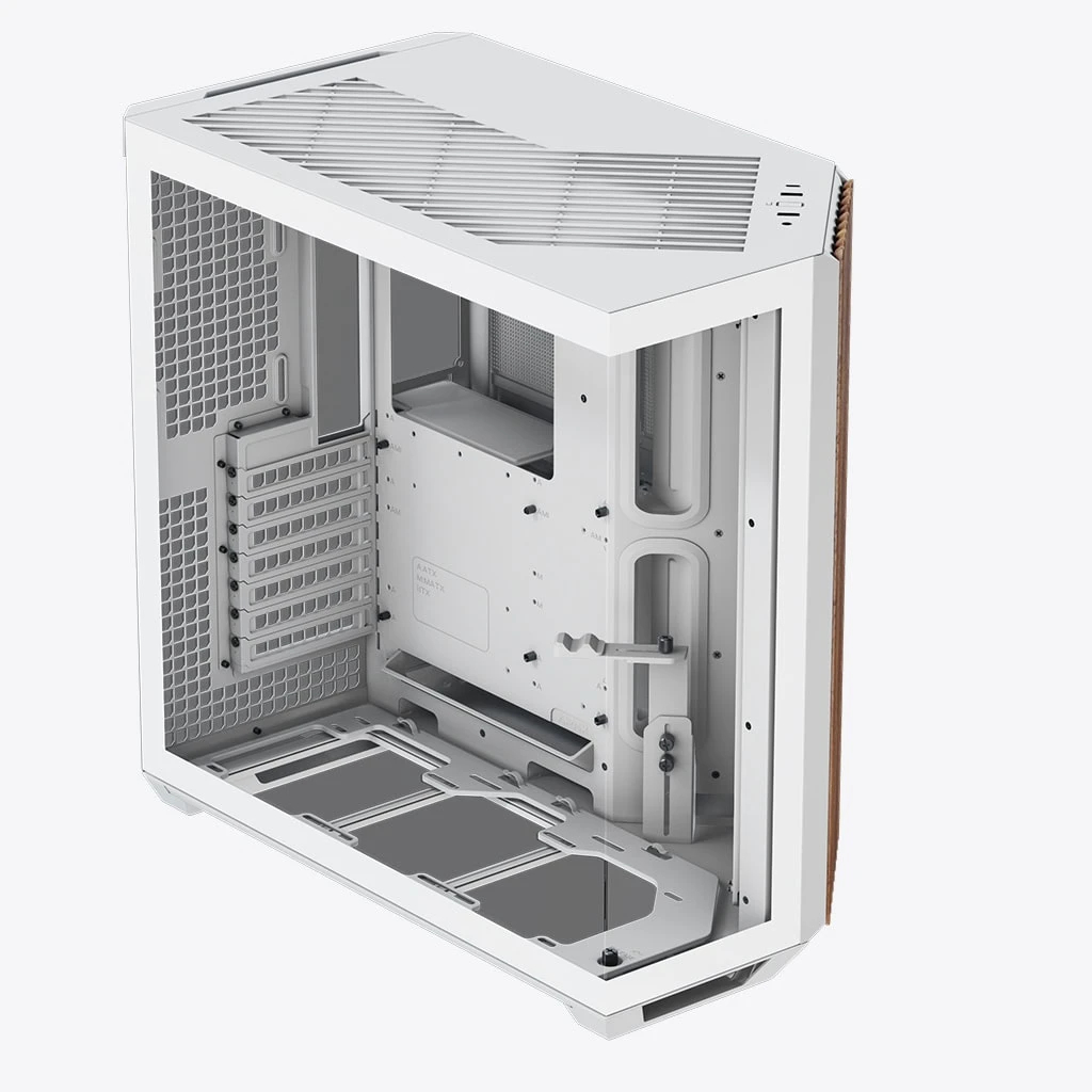Boîtier APNX V1-W - Wood White Case ATX