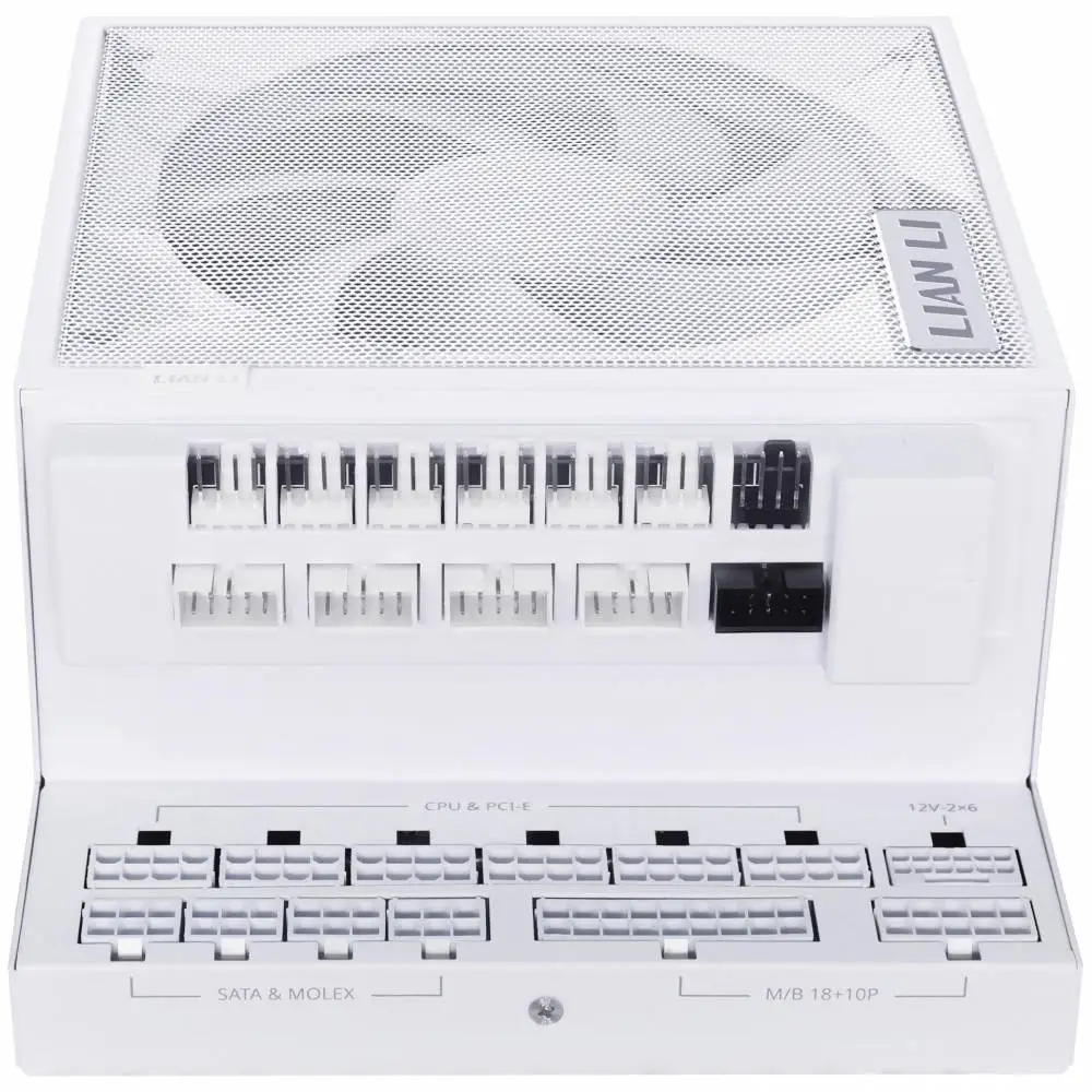 Захранване Lian Li EDGE 1000W 80 Plus Gold PCIe 5.1, ATX 3.1 White