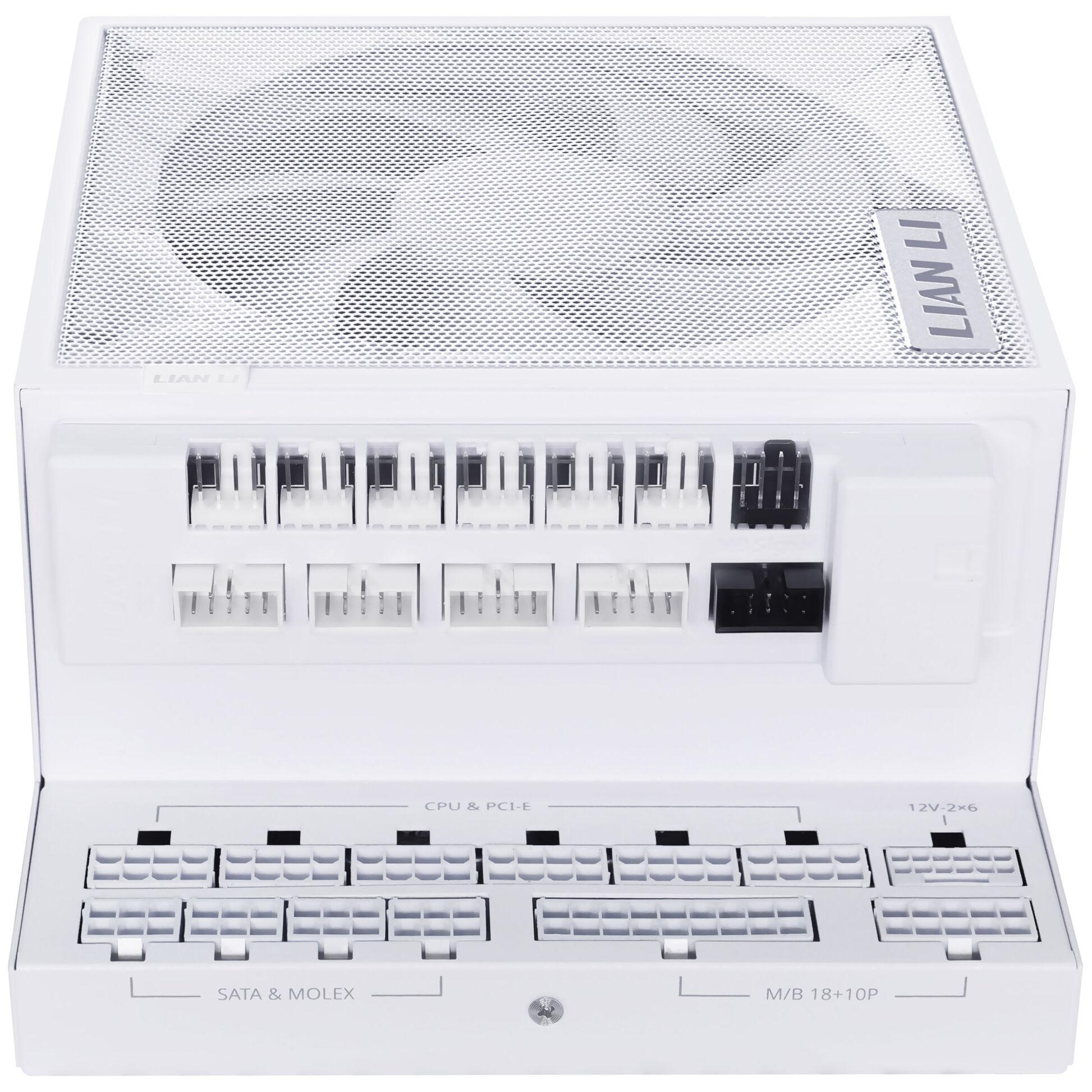 Захранване Lian Li EDGE 1000W 80 Plus Gold PCIe 5.1, ATX 3.1 White