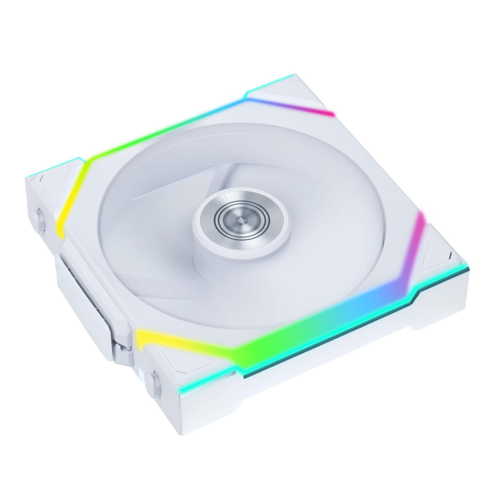 Ventilateur Lian Li UNI FAN SL Wireless ARGB PWM Reverse Blade - 120 mm Blanc