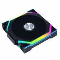 Вентилатори 3бр Lian Li UNI FAN SL Wireless ARGB PWM Reverse Blade - 120 mm Черен + Контролер