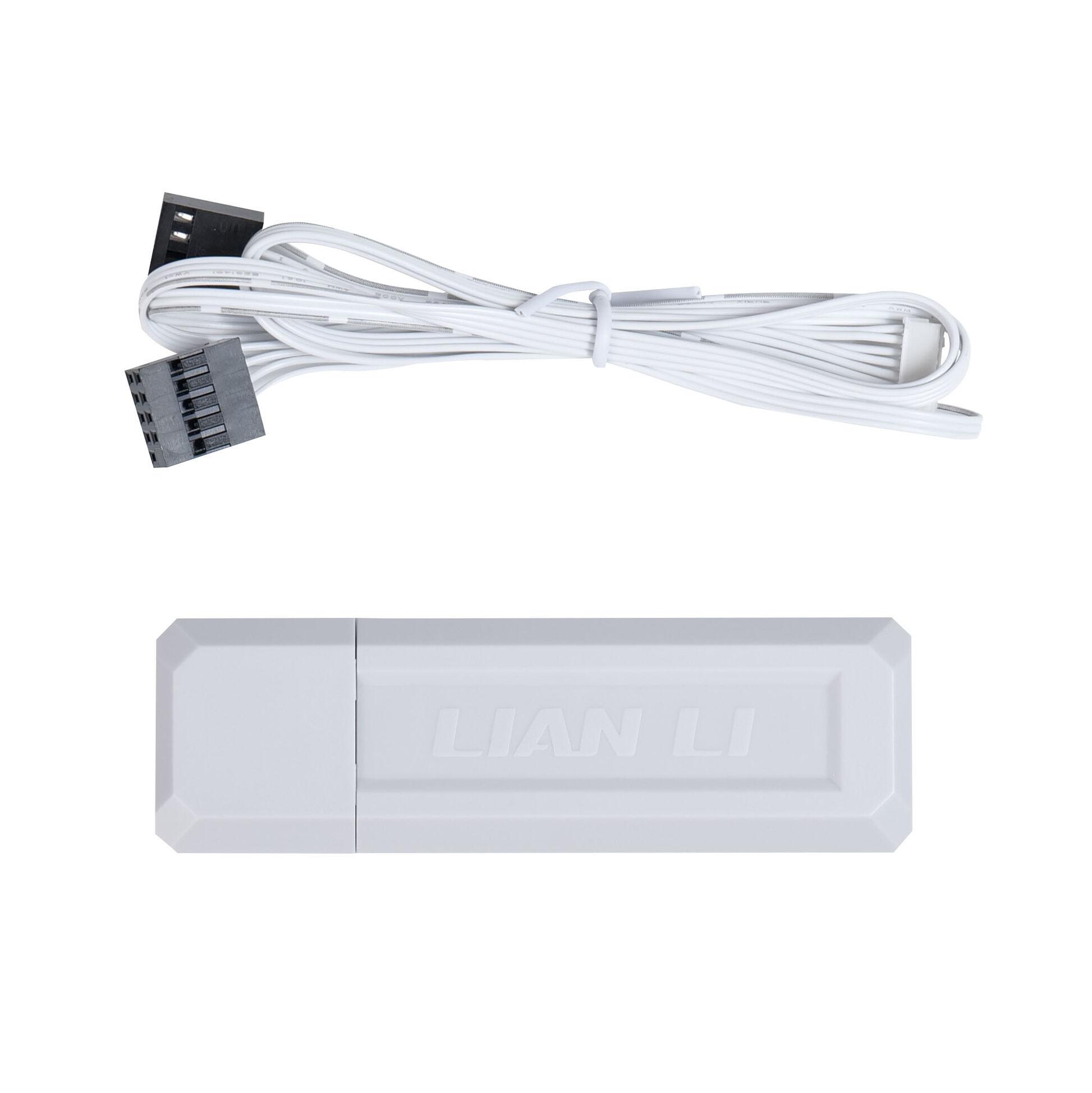 Ανεμιστήρες 3 τεμ Lian Li UNI FAN SL Wireless ARGB PWM Reverse Blade - 120 mm Λευκοί + Ελεγκτής