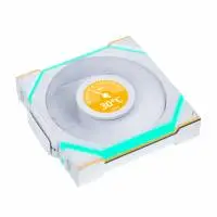 Вентилатор Lian Li UNI FAN SL Wireless LCD ARGB PWM - 120 mm Бял