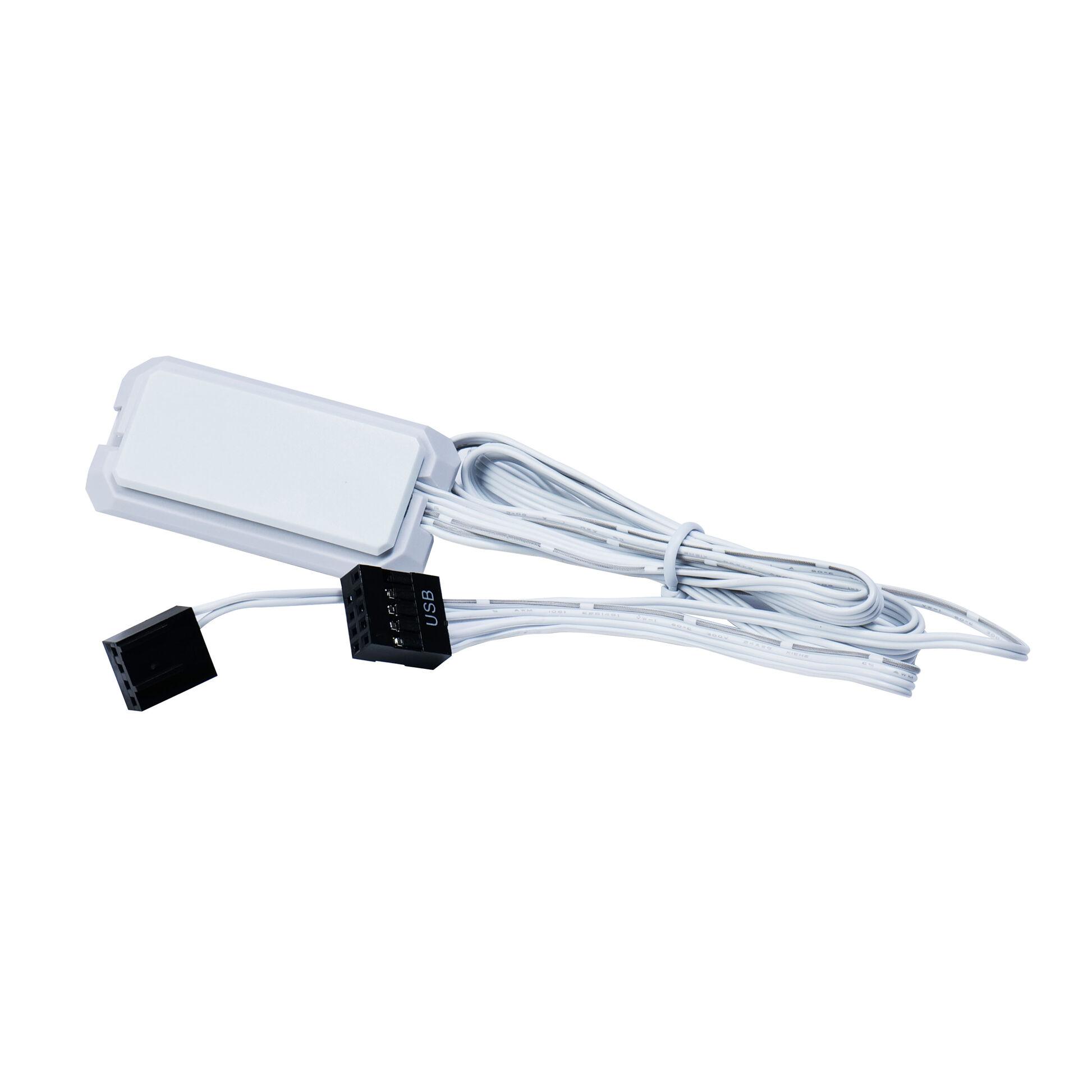 Вентилатор Lian Li UNI FAN SL Wireless LCD ARGB PWM - 120 mm Бял