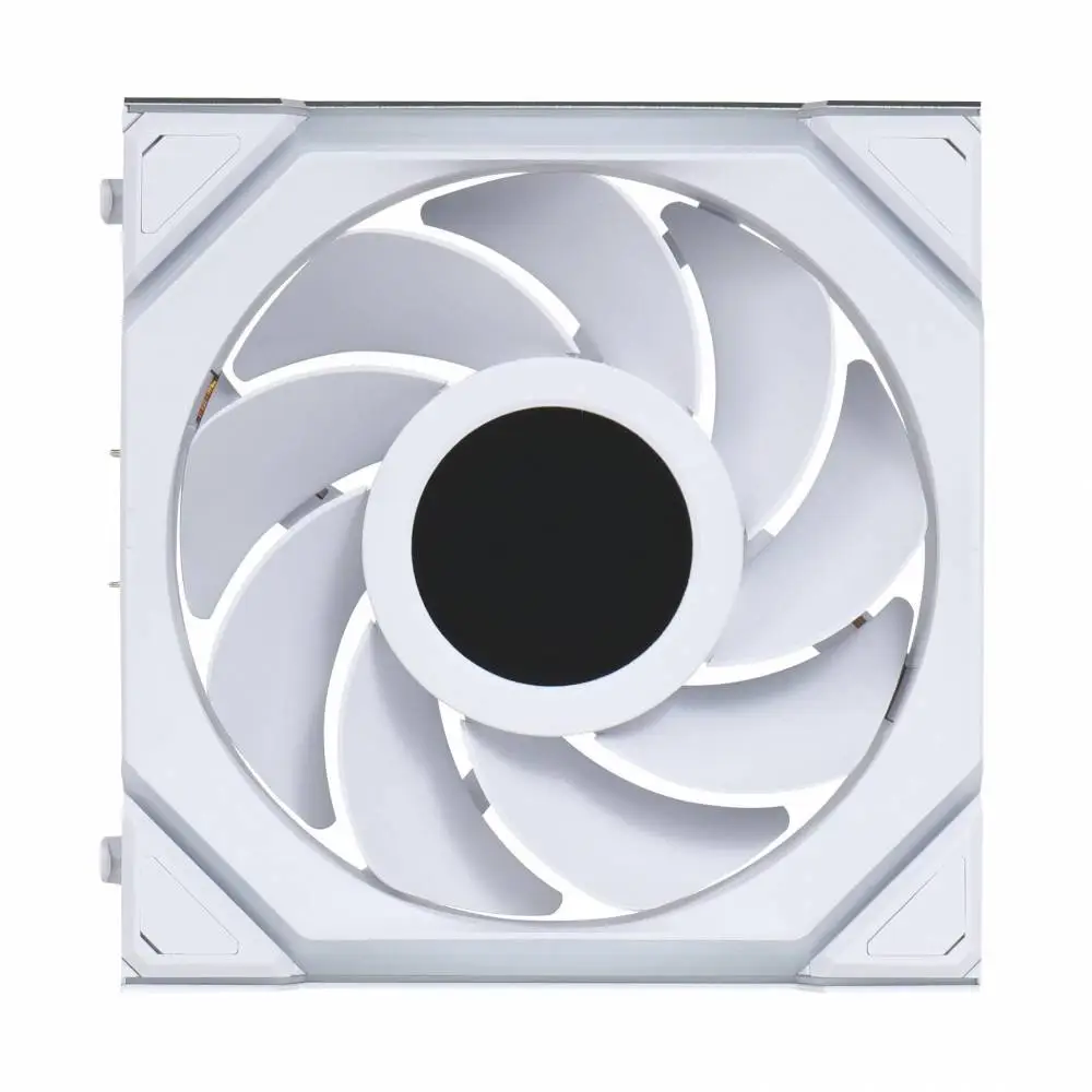 Вентилатор Lian Li UNI FAN SL Wireless LCD Reverse Blade ARGB PWM - 120 mm Бял