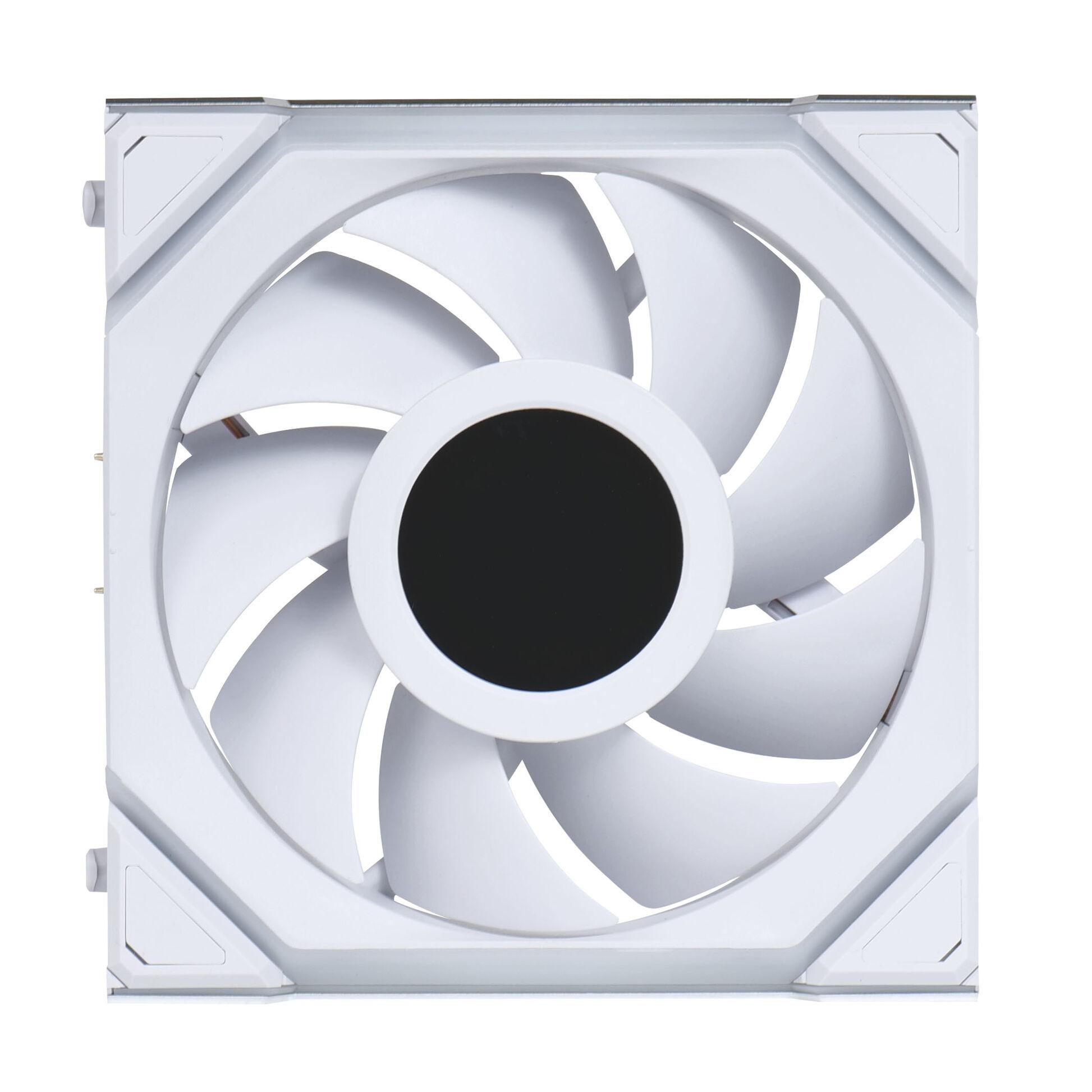 Вентилатори 3бр Lian Li UNI FAN SL Wireless LCD ARGB PWM - 120 mm Бели