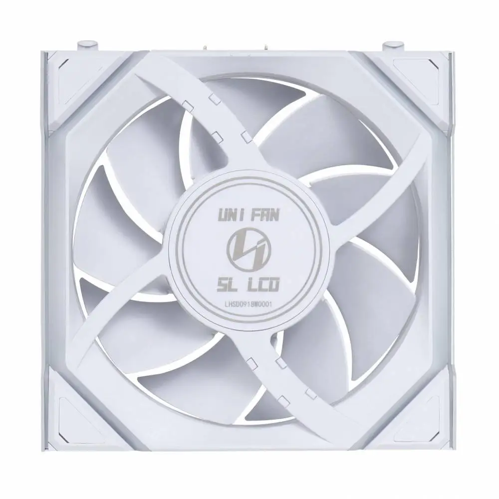 Вентилатори 3бр Lian Li UNI FAN SL Wireless LCD ARGB PWM - 120 mm Бели