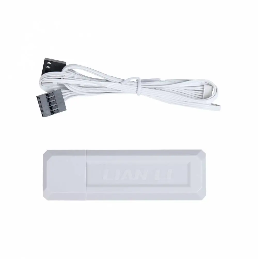 Вентилатори 3бр Lian Li UNI FAN SL Wireless LCD ARGB PWM - 120 mm Бели