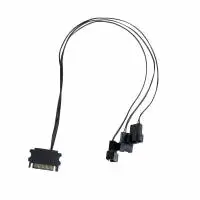 Вентилатори 3бр Lian Li UNI FAN SL Wireless LCD ARGB PWM - 120 mm Бели