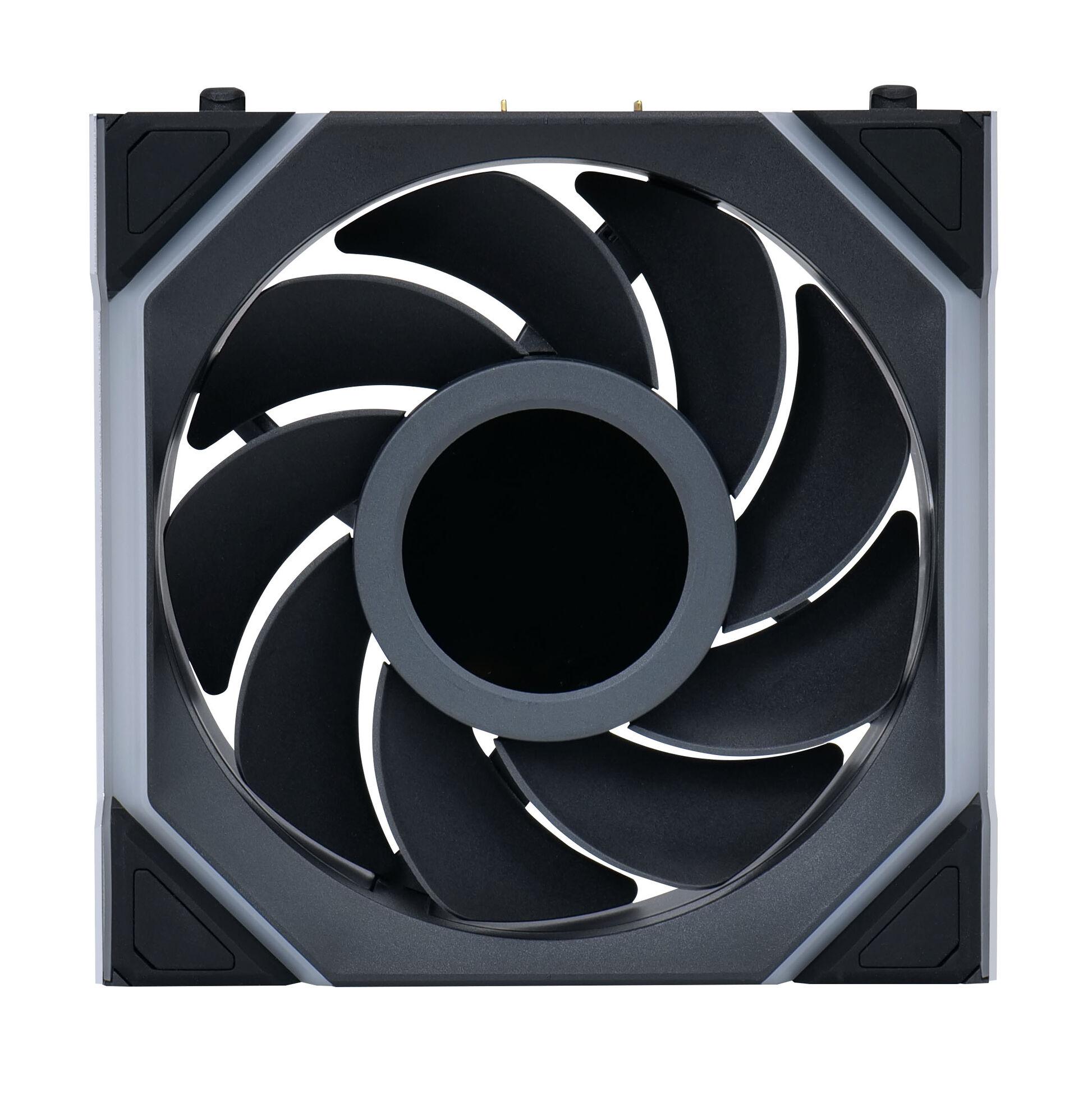 Вентилатори 3бр Lian Li UNI FAN SL Wireless LCD Reverse Blade ARGB PWM - 120 mm Черни