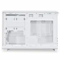 Кутия Lian Li DAN A3-mATX Wood Edition White - Micro Tower