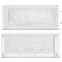 Кутия Lian Li DAN A3-mATX Wood Edition White - Micro Tower