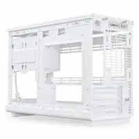 Кутия Lian Li DAN A3-mATX Wood Edition White - Micro Tower