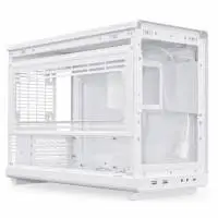Кутия Lian Li DAN A3-mATX Wood Edition White - Micro Tower