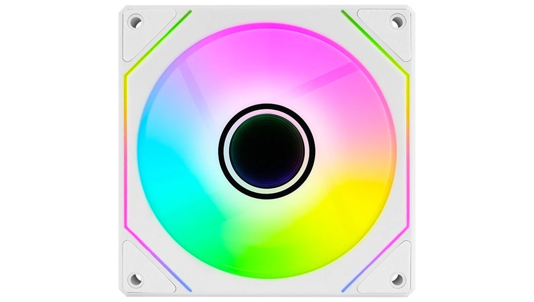 Ανεμιστήρας AeroCool Phantom M-3R Infinity Mirror ARGB REVERSE White Fan 120mm
