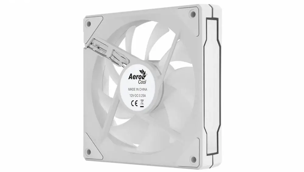 Вентилатор AeroCool Phantom M-3R Infinity Mirror ARGB REVERSE White Fan 120mm 