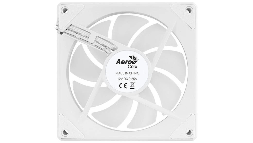 Ανεμιστήρας AeroCool Phantom M-3R Infinity Mirror ARGB REVERSE White Fan 120mm