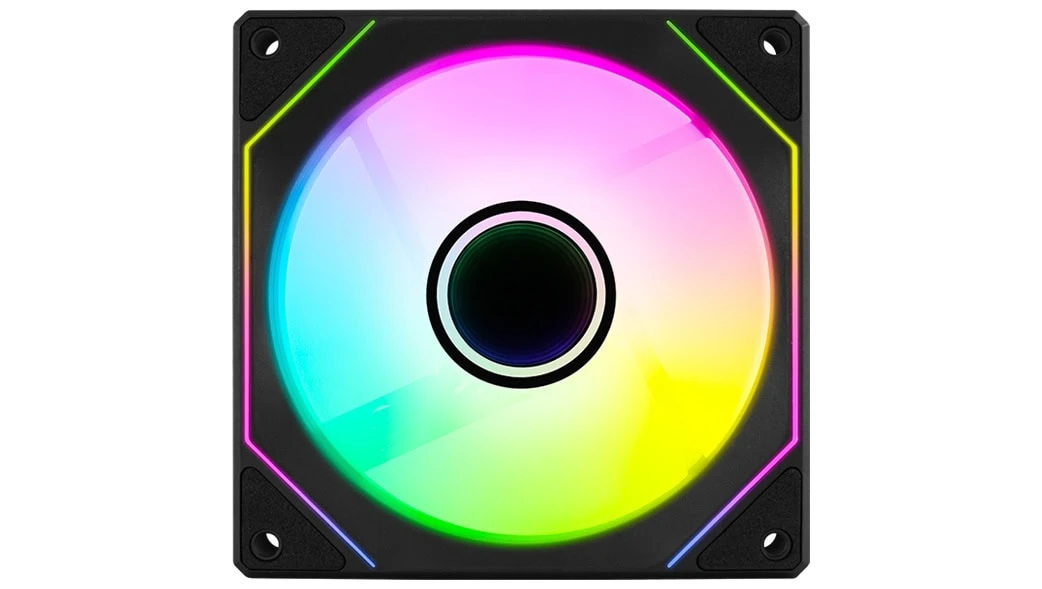 Вентилатор AeroCool Phantom M-3 Infinity Mirror ARGB Black Fan 120mm