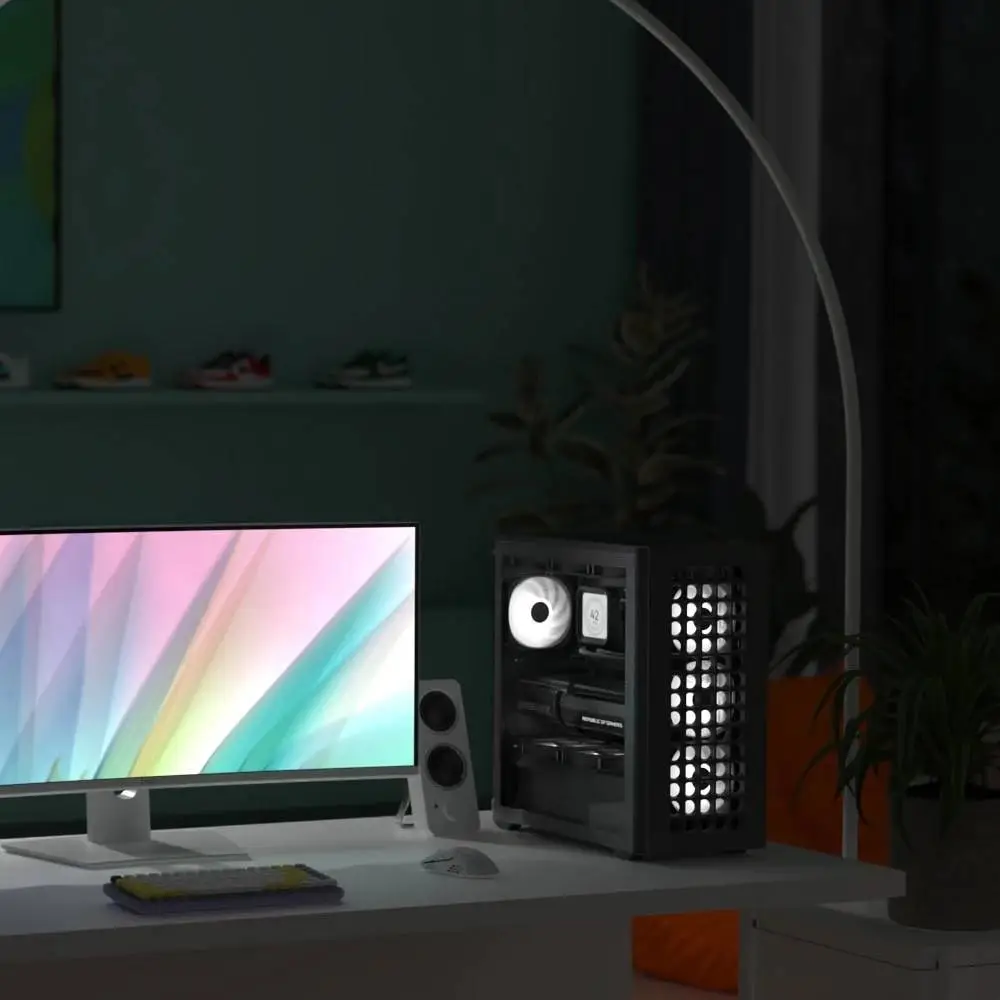 Кутия AeroCool D502A Black Addressable RGB Case ATX