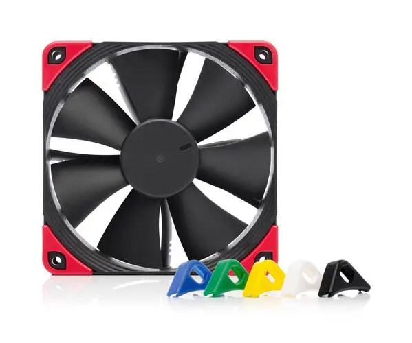 Употребяван вентилатор Noctua 120mm NF-F12 PWM Chromax.black.swap - NF-F12-PWM.CH.BK.S