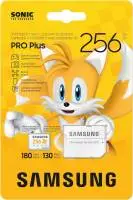 Карта памет Samsung SONIC PRO PLUS, microSDXC, UHS-I, 256GB, Адаптер