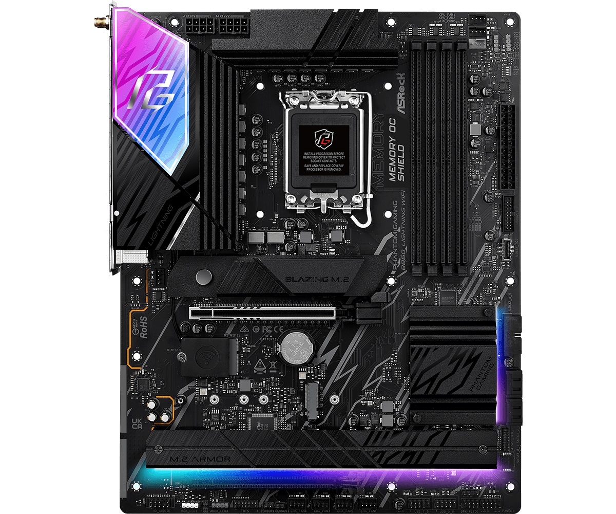 Дънна платка Asrock B860 LIGHTING WIFI 