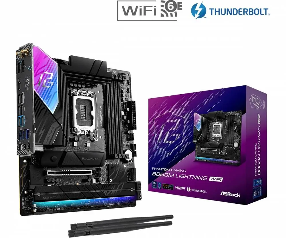 Дънна платка Asrock B860M LIGHTING WIFI