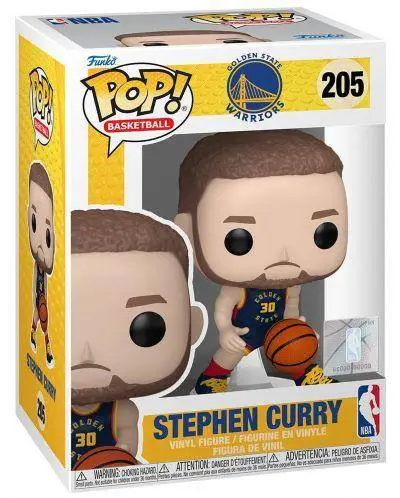 Фигурка Funko Pop! Sports: Basketball - Stephen Curry (Golden State Warriors) #205