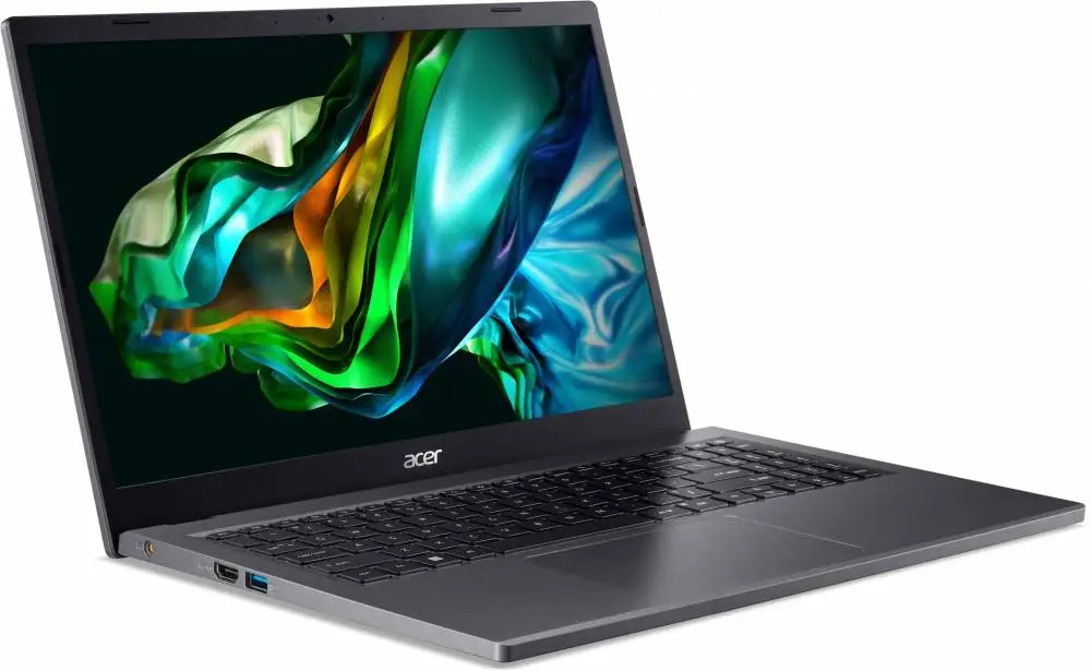 Лаптоп Acer Aspire 5 A515-58P - 15.6" FHD IPS, Intel Core i5-1335U, 16GB LPDDR5 RAM, 512GB SSD, Windows 11 Home