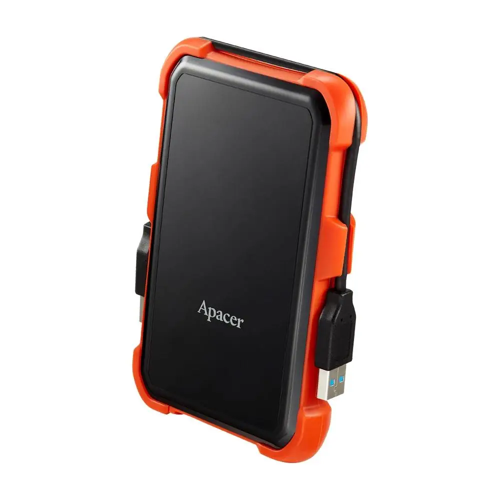 Apacer Външен хард диск Portable Hard Drive AC630 1TB USB 3.2 Gen 1, Military-Grade, Shockproof, Black