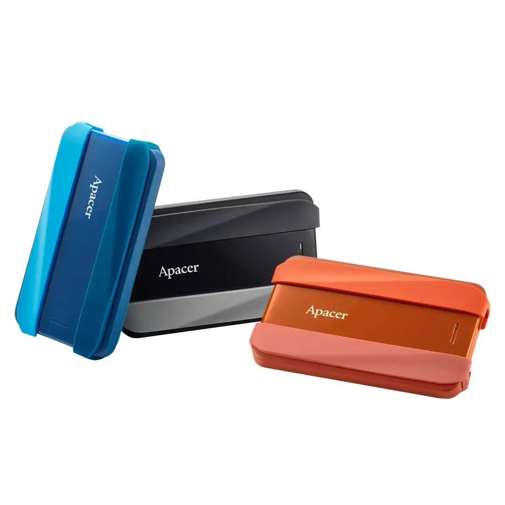 Apacer Външен хард диск Portable Hard Drive AC533 1TB USB 3.2 Gen 1, Red