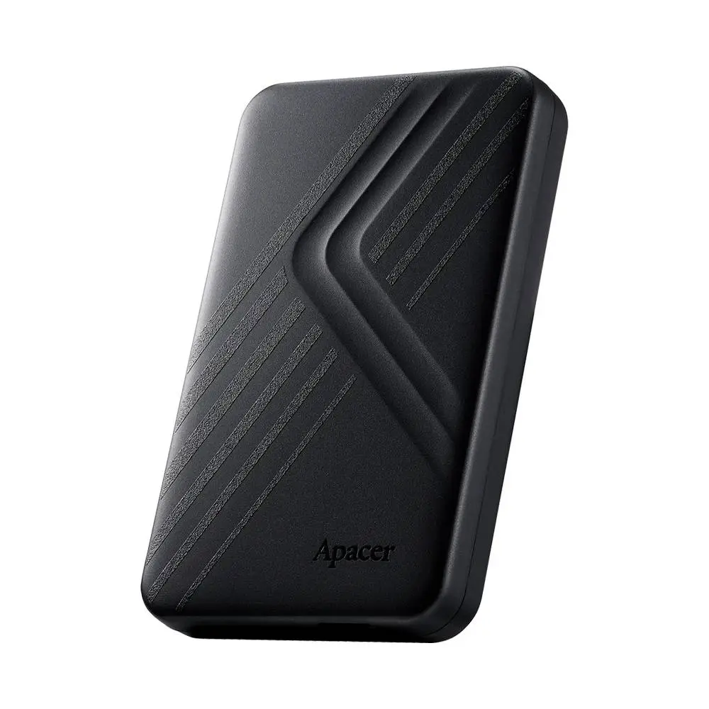 Apacer Външен хард диск Portable Hard Drive AC236 4TB USB 3.2 Gen 1, Black