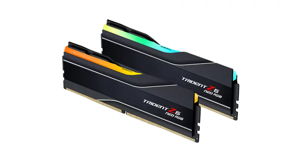 Памет G.SKILL Trident Z5 Neo RGB Black 32GB (2x16GB) DDR5 6000Mhz CL26 EXPO - F5-6000J2636G16GX2-TZ5NR