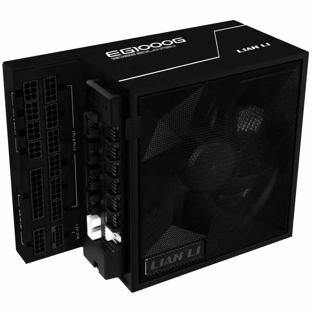 Блок живлення Lian Li EDGE 1000W 80 Plus Gold PCIe 5.1, ATX 3.1 Black