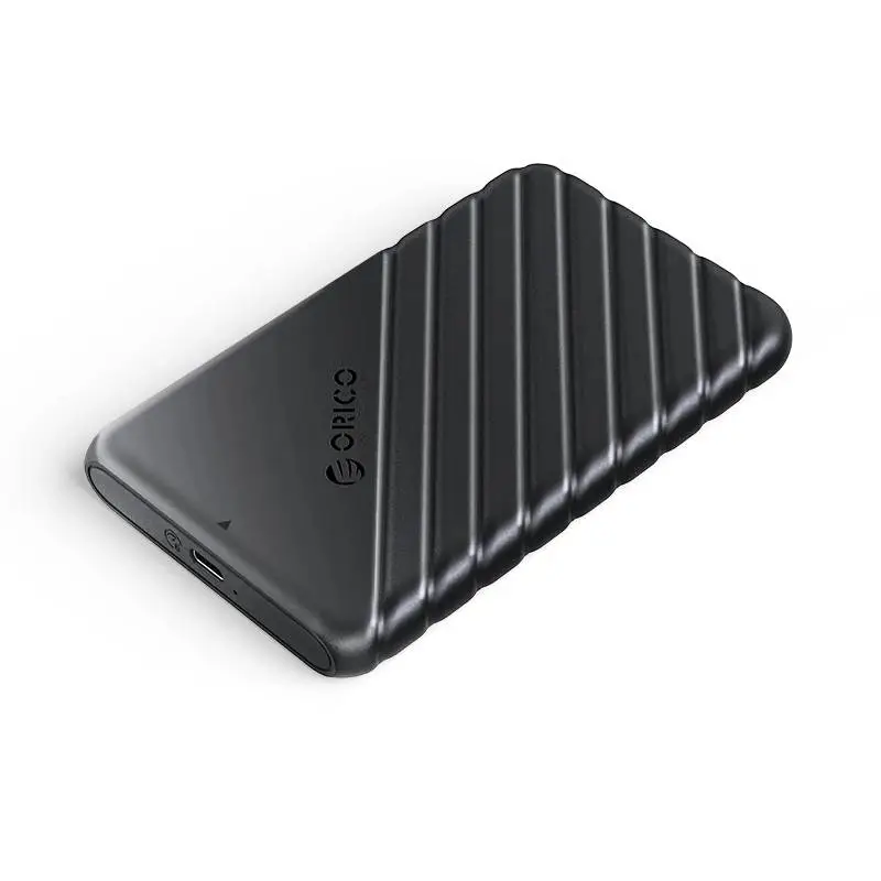 Orico външна кутия за диск Storage - Case - 2.5 inch USB-C Black - 25PW1C-C3-BK