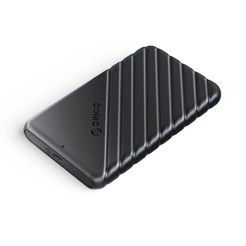 Orico външна кутия за диск Storage - Case - 2.5 inch USB-C Black - 25PW1C-C3-BK