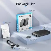 Orico кутия за диск Storage - Case - 2.5 inch USB-C - 2020C3-V1-BK